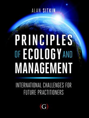 cover image of Principles of Ecology and Management